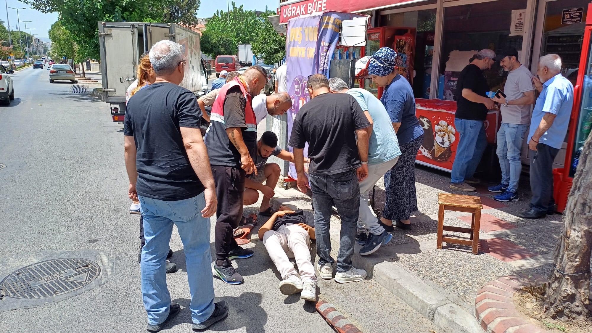 Aydın Efeler Batı Gazi Bulvarı'nda Trafik Kazası (5)
