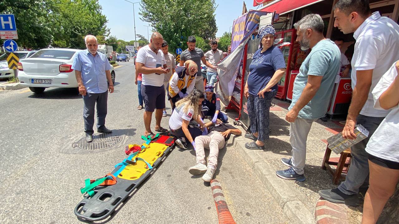 Aydın Efeler Batı Gazi Bulvarı'nda Trafik Kazası (7)