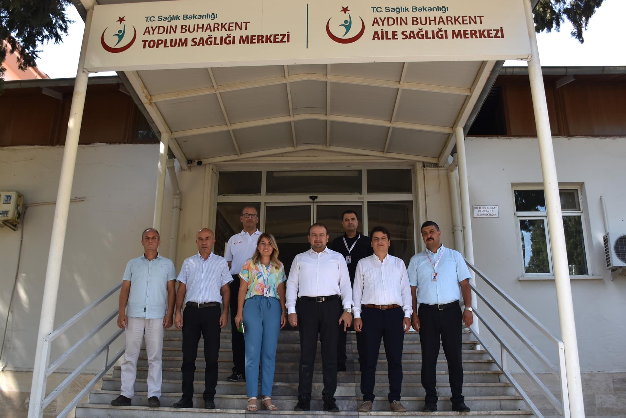 Aydın İl Sağlık Müdürü Şenkul Buharkent'teki Sağlık Çalışmalarını Yerinde Inceledi