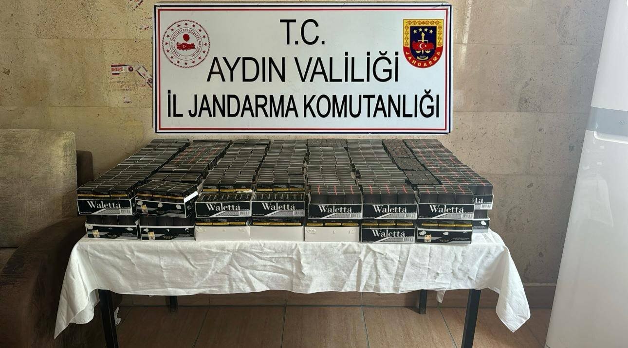 Aydın'da Durdurulan Araçta 29 Bin Bandrolsüz Sigara Ele Geçirildi