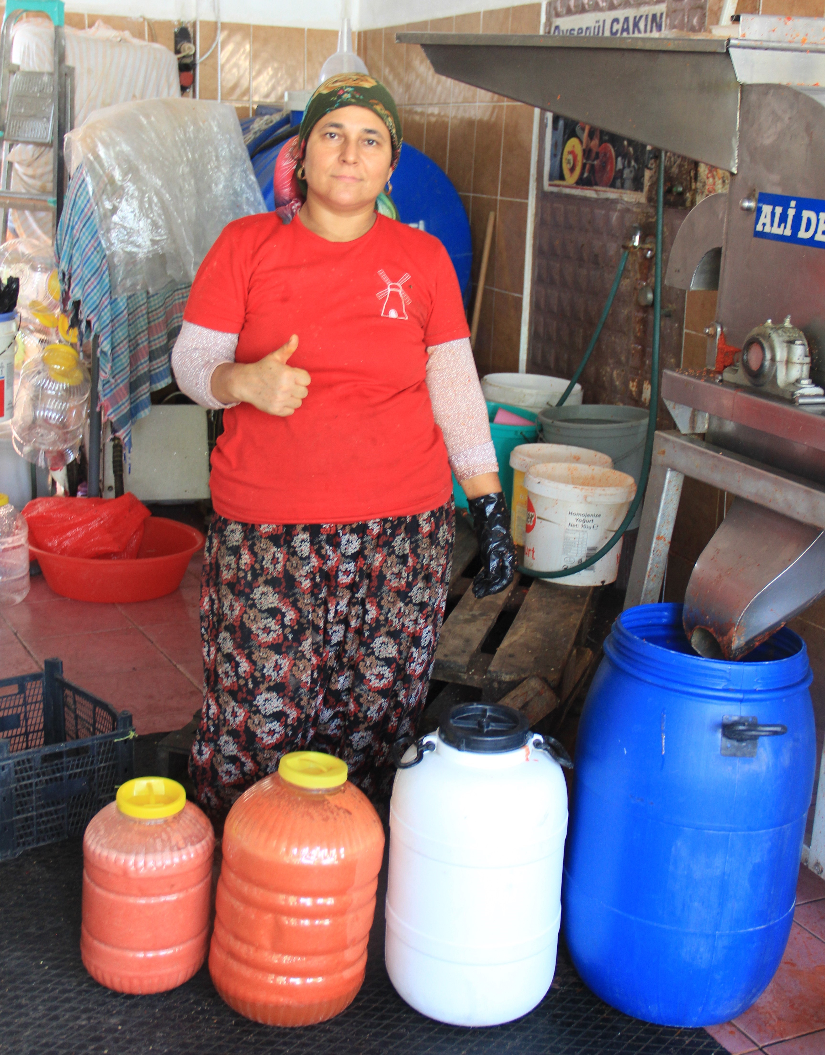 Aydın'da Salça Ve Kışlık Telaşı Başladı (6)