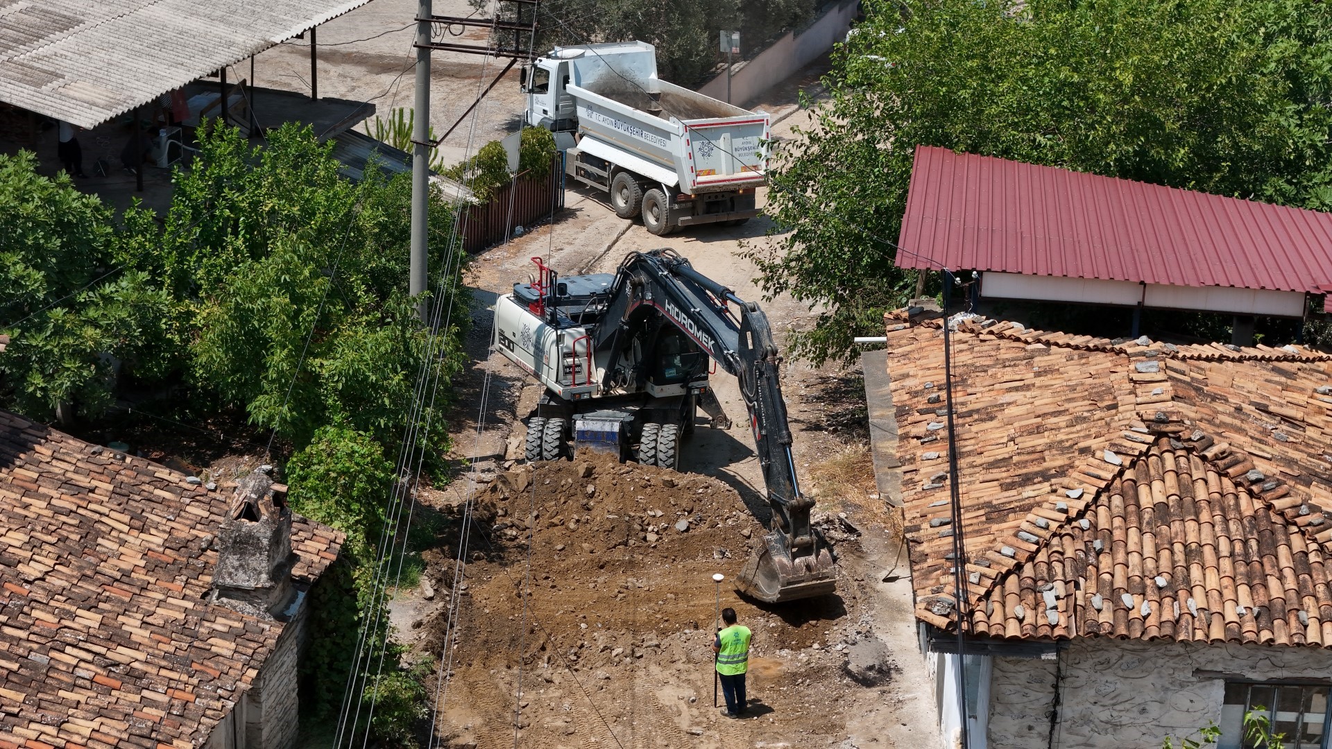 Başkan Çerçioğlu'ndan Bozdoğan'da Yol Hamlesi (5)