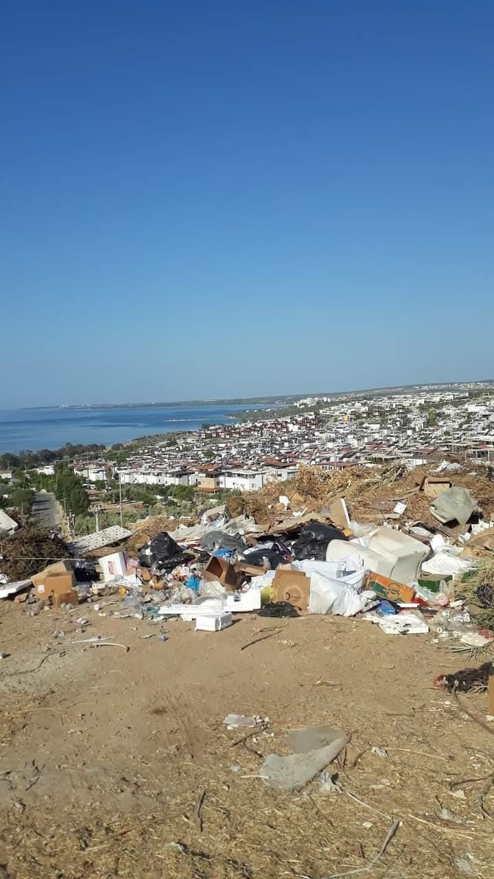 Aydın Didim’de Deniz Manzaralı Çöp Dağı (6)