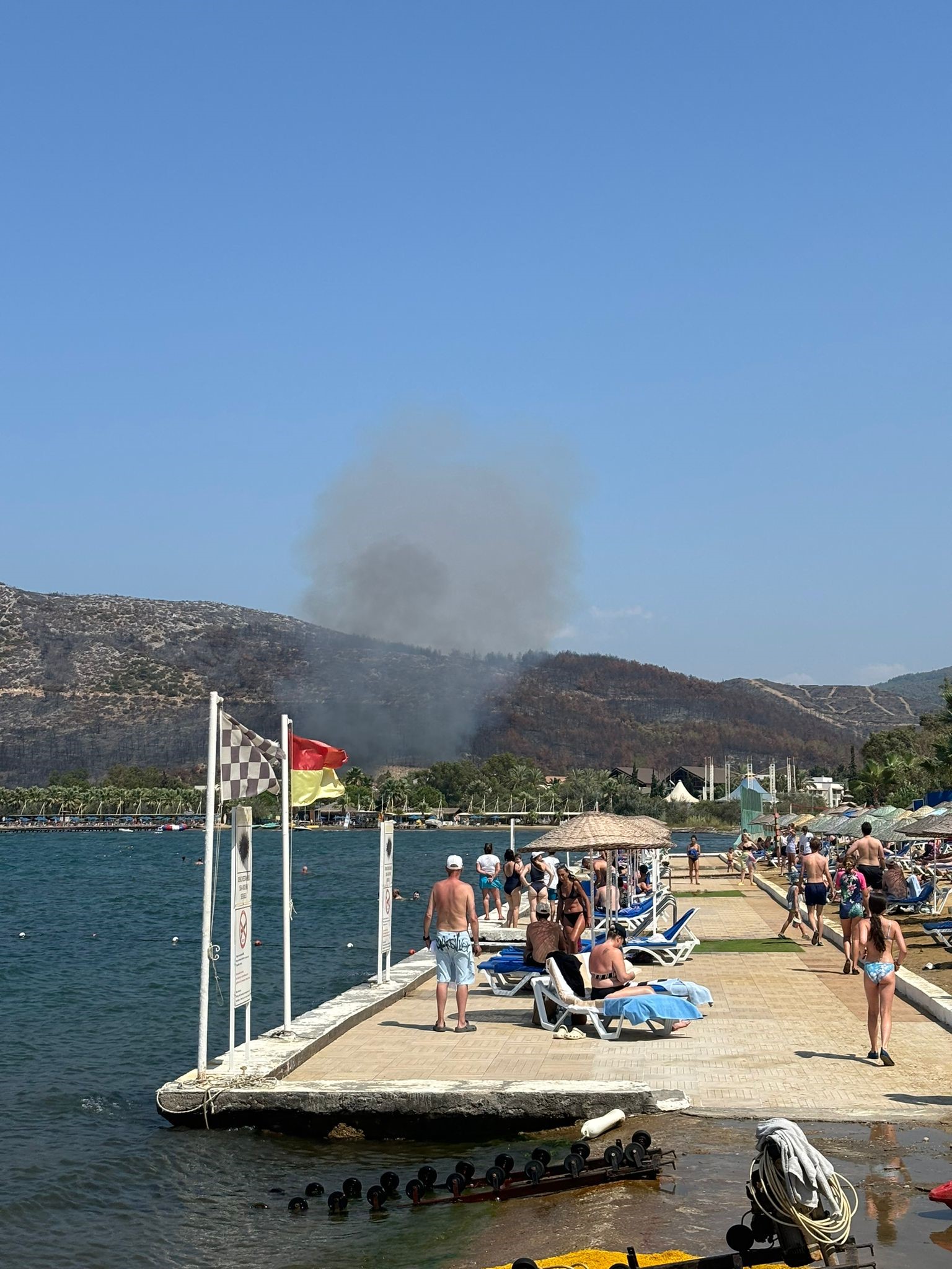 Aydın Kuşadası'nda Faciadan Dönüldü (2)