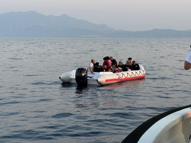 Aydın’da 24 Düzensiz Göçmen Kurtarıldı