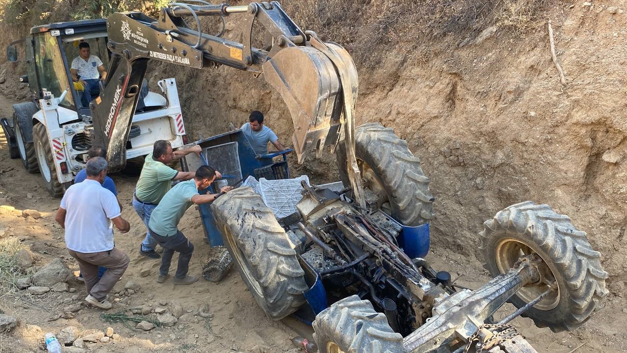 Aydın'da Bahçe Yolunda Feci Kaza (7)