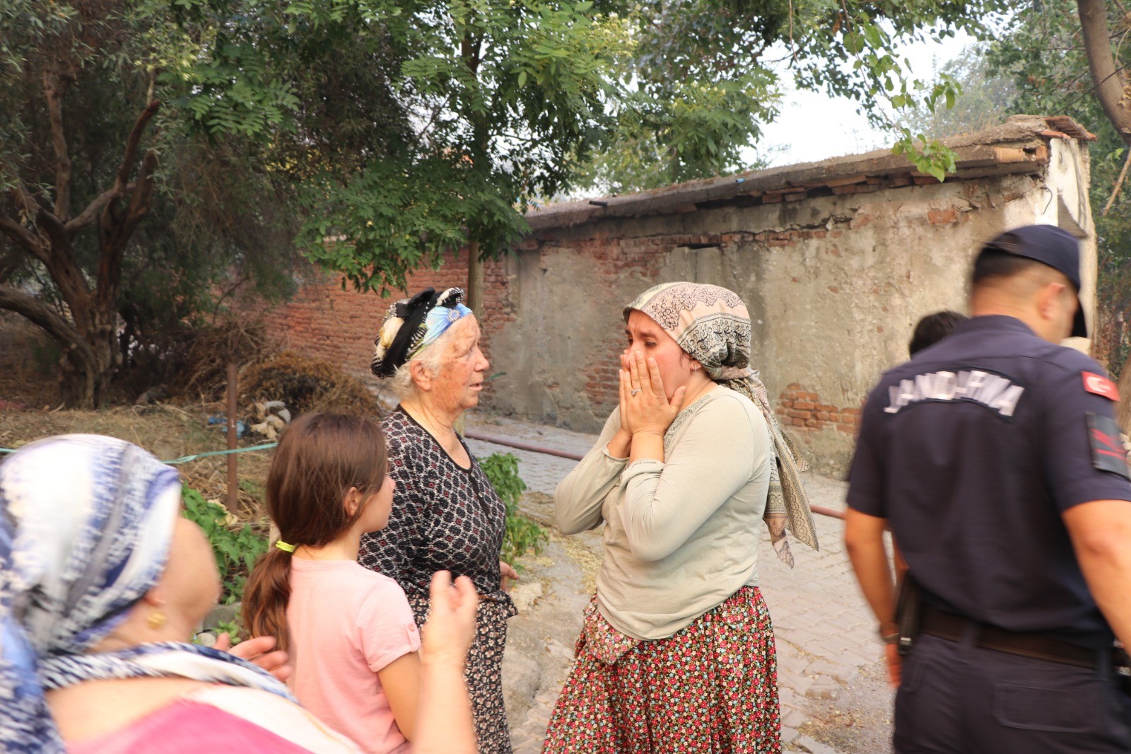 Aydın'daki Yangında Dağ, Taş Yandı; Türk Bayrağı Alevlerden Korundu (6)