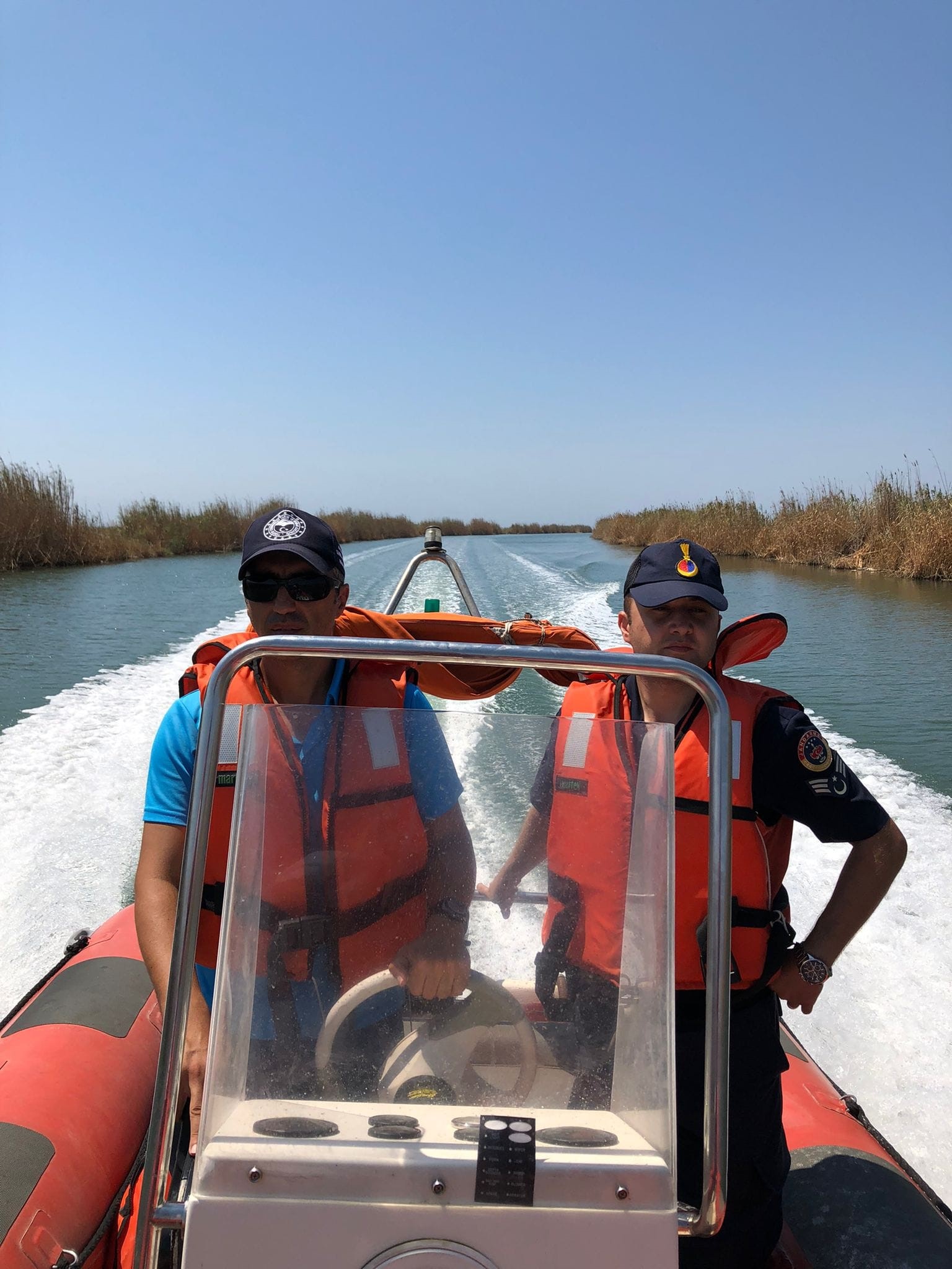 Ekipler Büyük Menderes Nehri'nde.. (4)