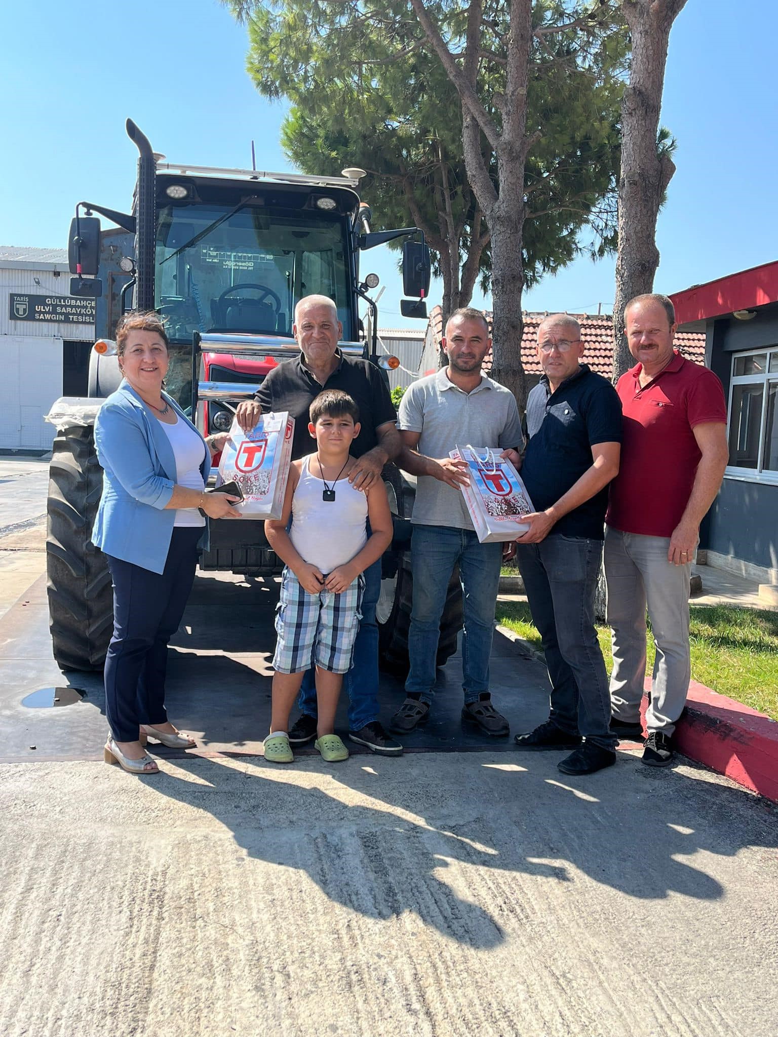 Söke Tari̇ş Pamuk Kooperatifi Sezonun Ilk Pamuğunu Aldı