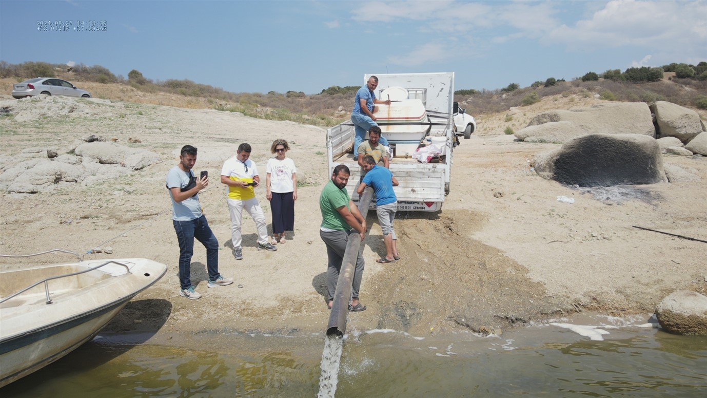 Aydın’da 1 Milyon 215 Bin Yavru Sazan Balığı Göletlere Bırakıldı (3)