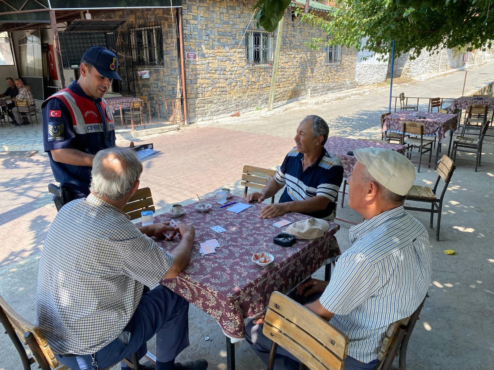 Jandarma Nysa'da Ziyaretçileri Bilgilendirdi (2)