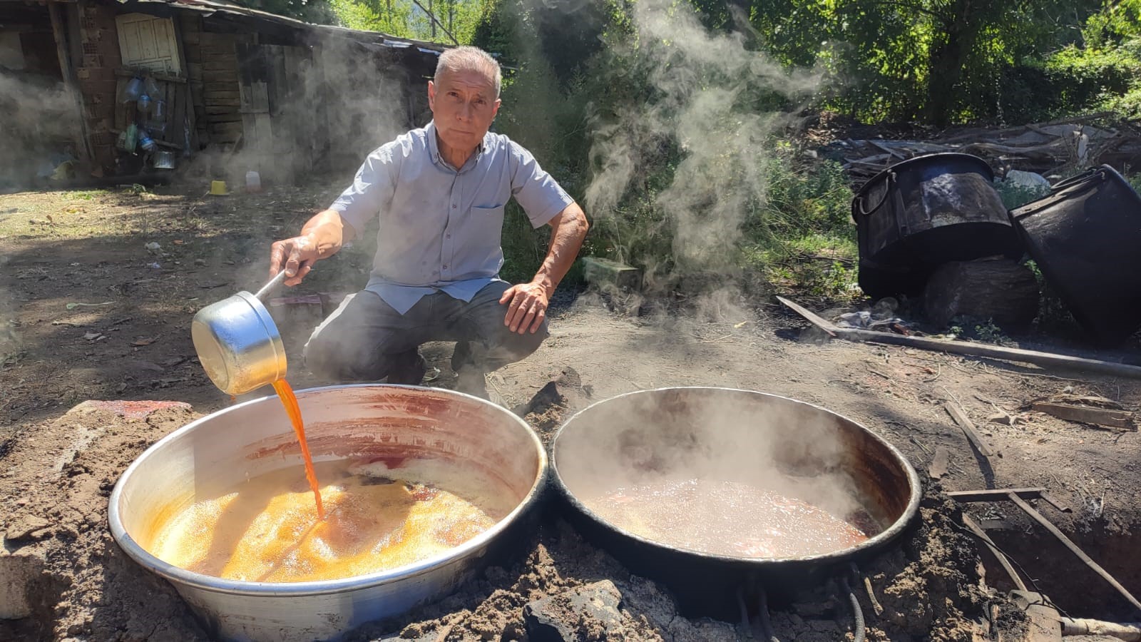 Tarlada Kalan Karpuzlar Bakın Nasıl Değerlendirildi (5)