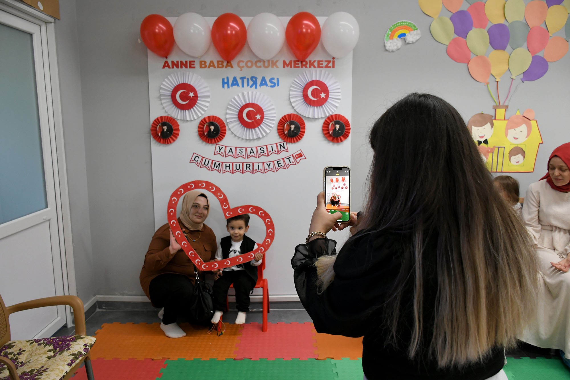 Anne Baba Çocuk Merkezi'nde Minikler Ilk Mezuniyet Sevinci Yaşadı (5)