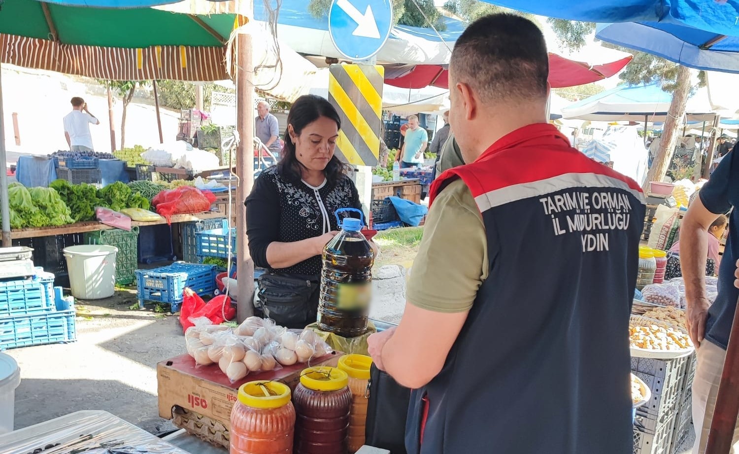 Aydın Efeler’de Semt Pazarında Denetim (4)