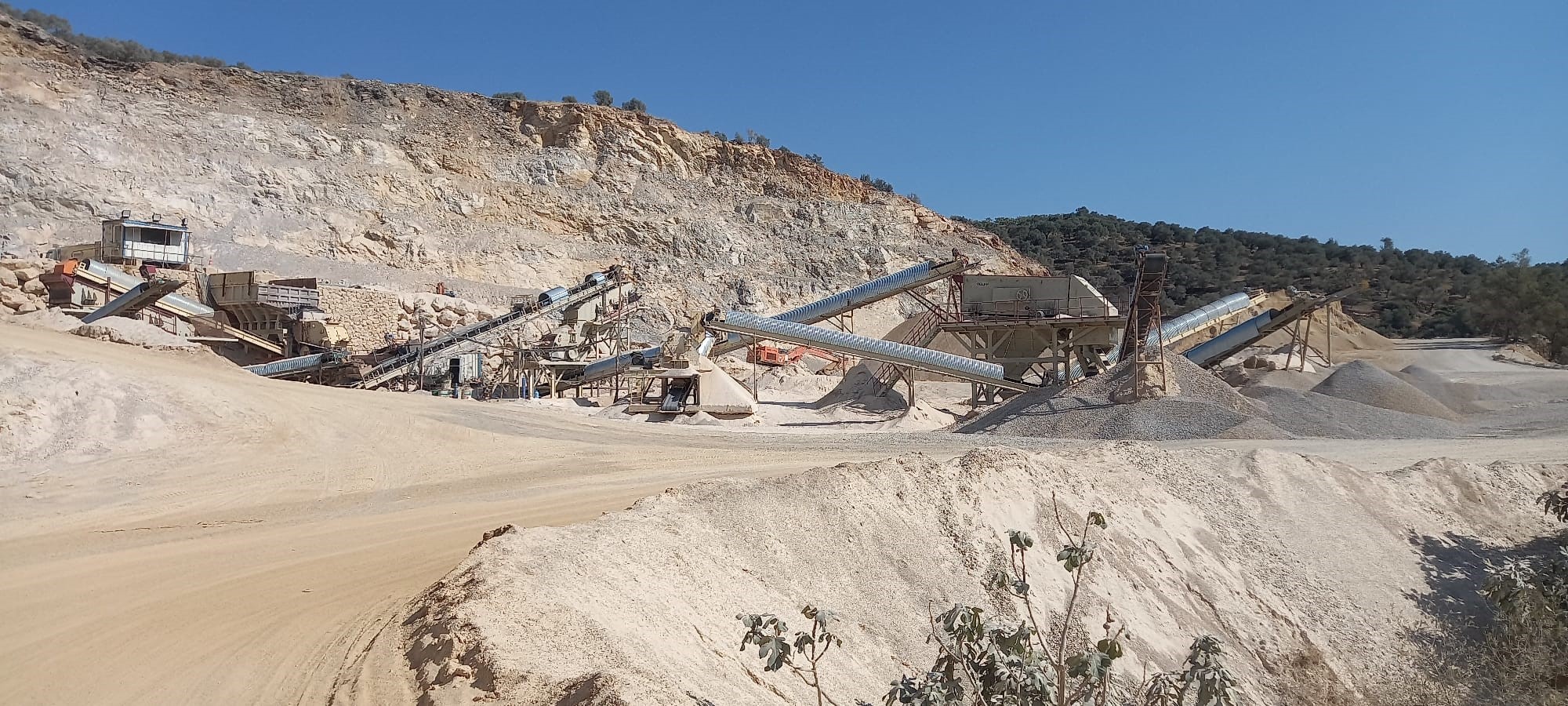 Aydın Köşk’te Çalışanlar Kum Ocağını Terk Etti