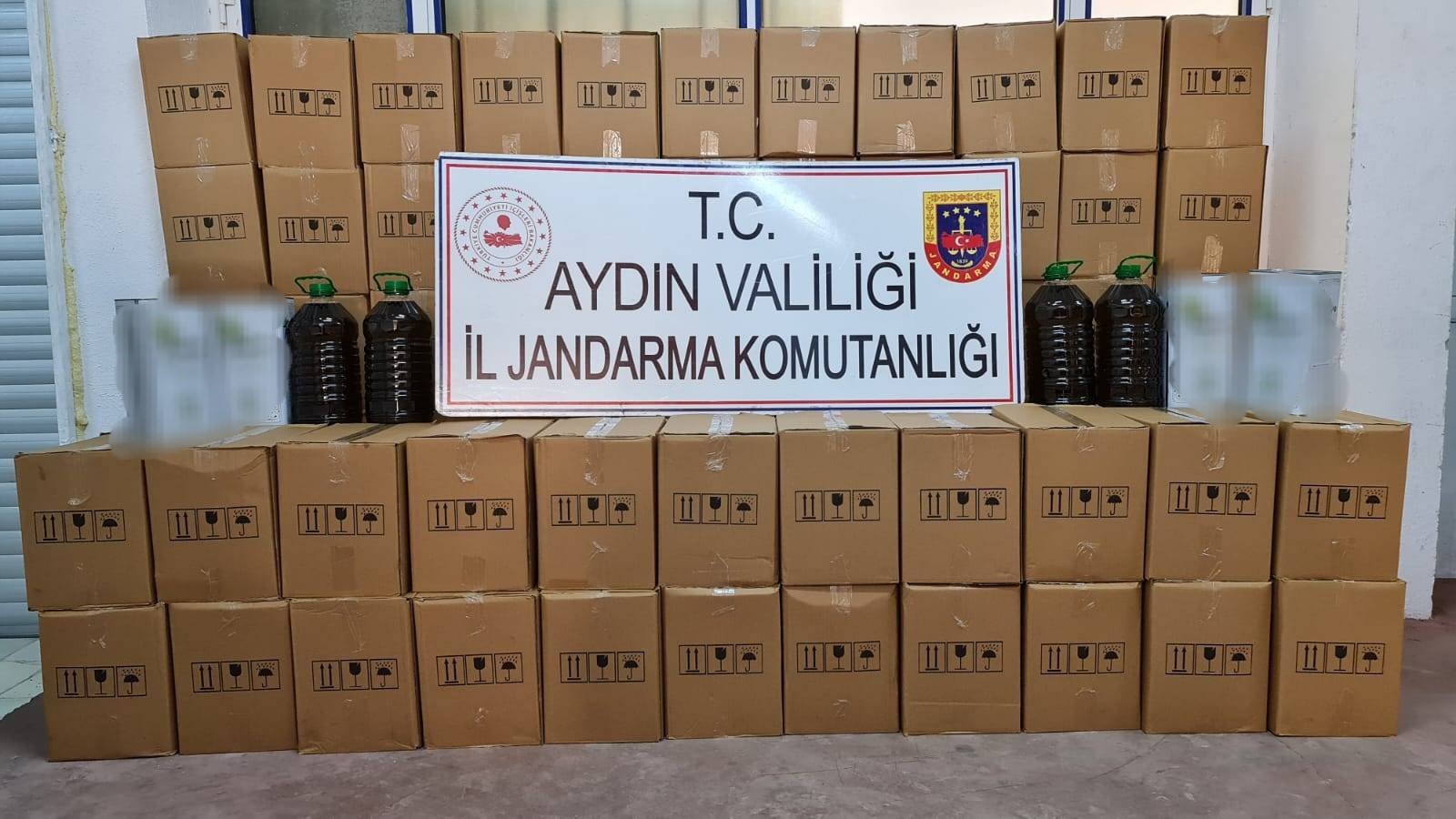 Aydın’da 1 Ton 820 Litre Sahte Zeytinyağı Ele Geçirildi (2)