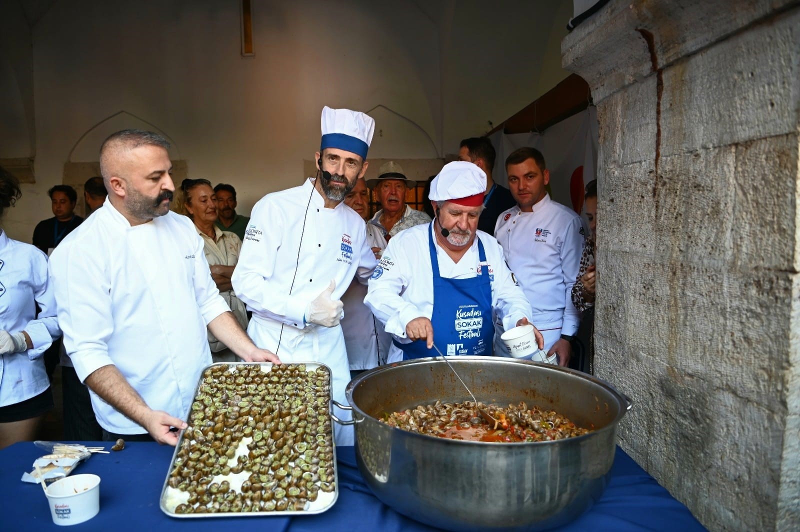 Aydın’da Salyangozları Afiyetle Yediler (5)