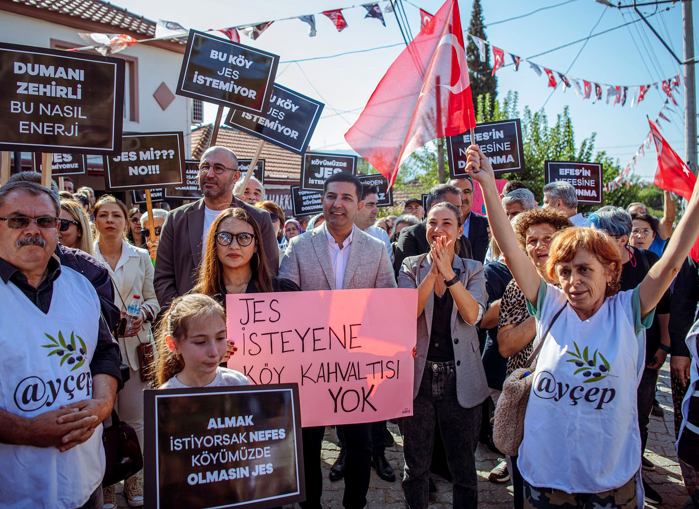 Baskan Ömer Günel Jes Protestosu (5)