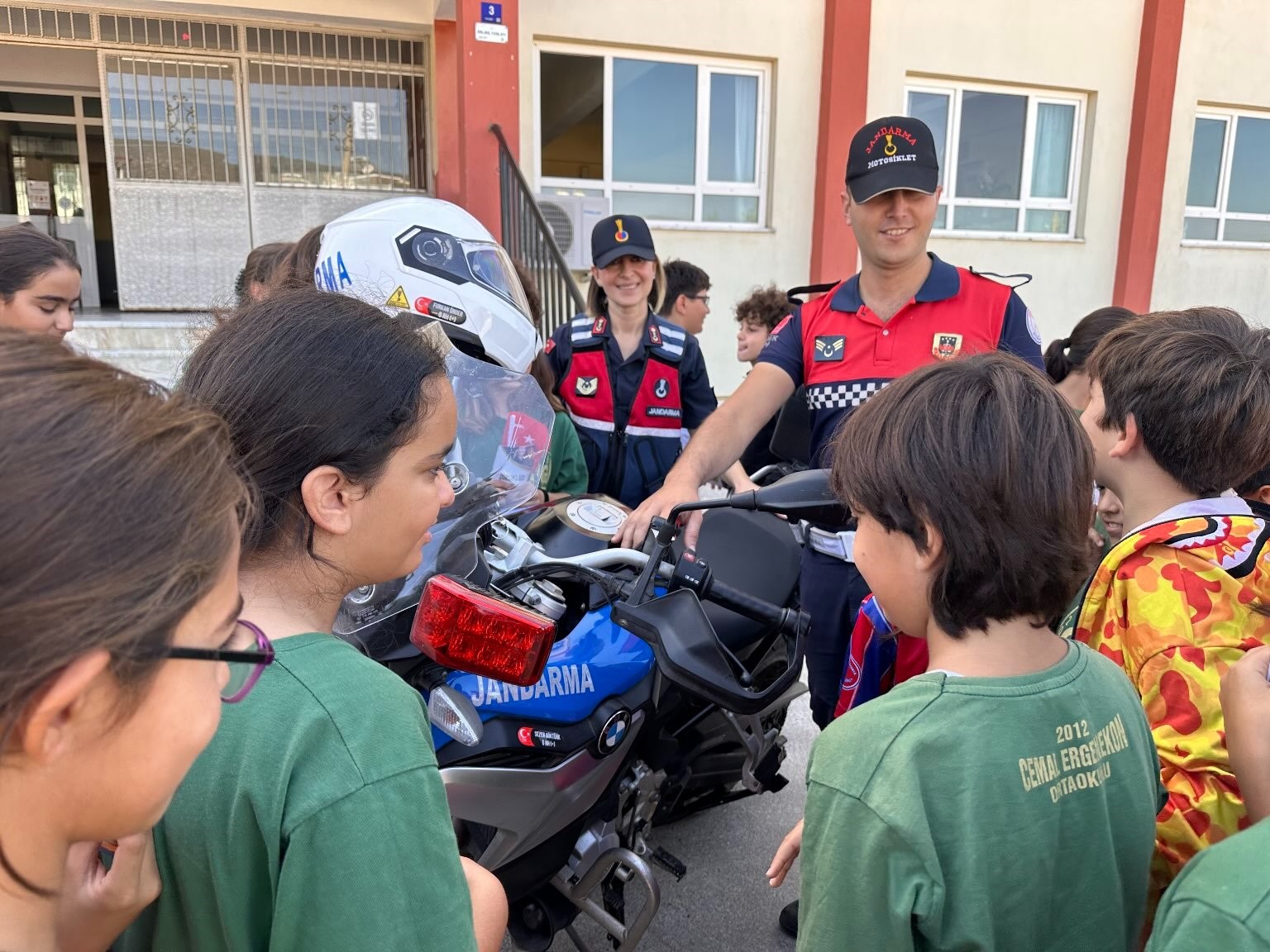 Jandarma Aydın Didim’de Öğrencileri Bilgilendirdi (6)