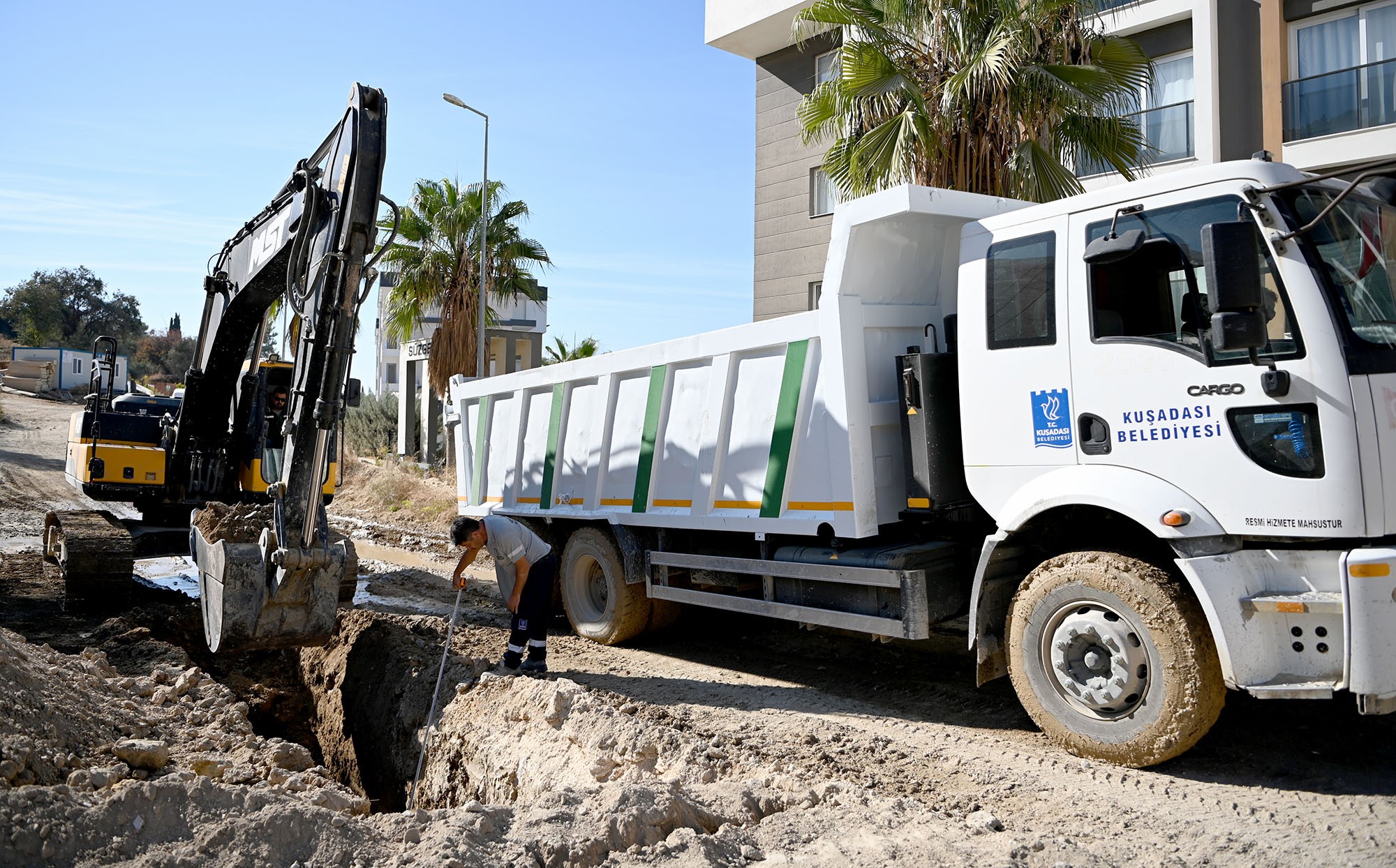 Kuşadası Belediyesi Kenti Kış Mevsimine Hazırlıyor (2)