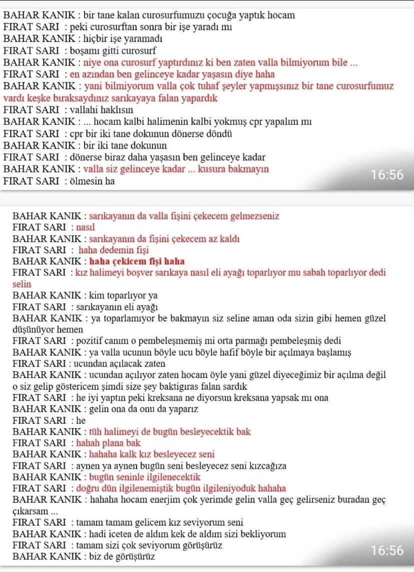 Yenidoğan Çetesi’nden Fırat Sarı Ve Bahar Kanık’ın Mesajları Ortaya Çıktı