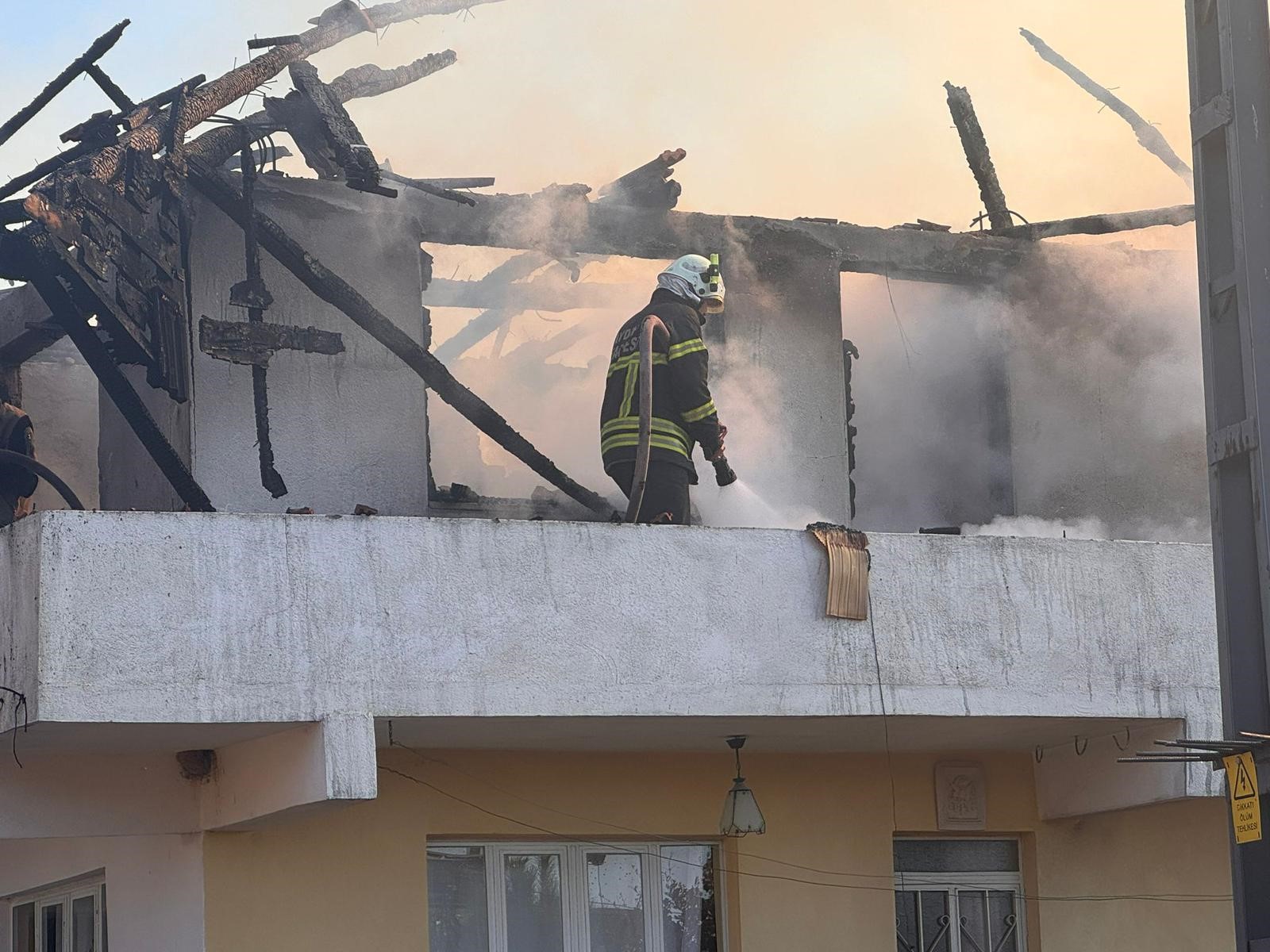 Aydın’da Yağmur Duası Sırasında Yangın Çıktı (3)