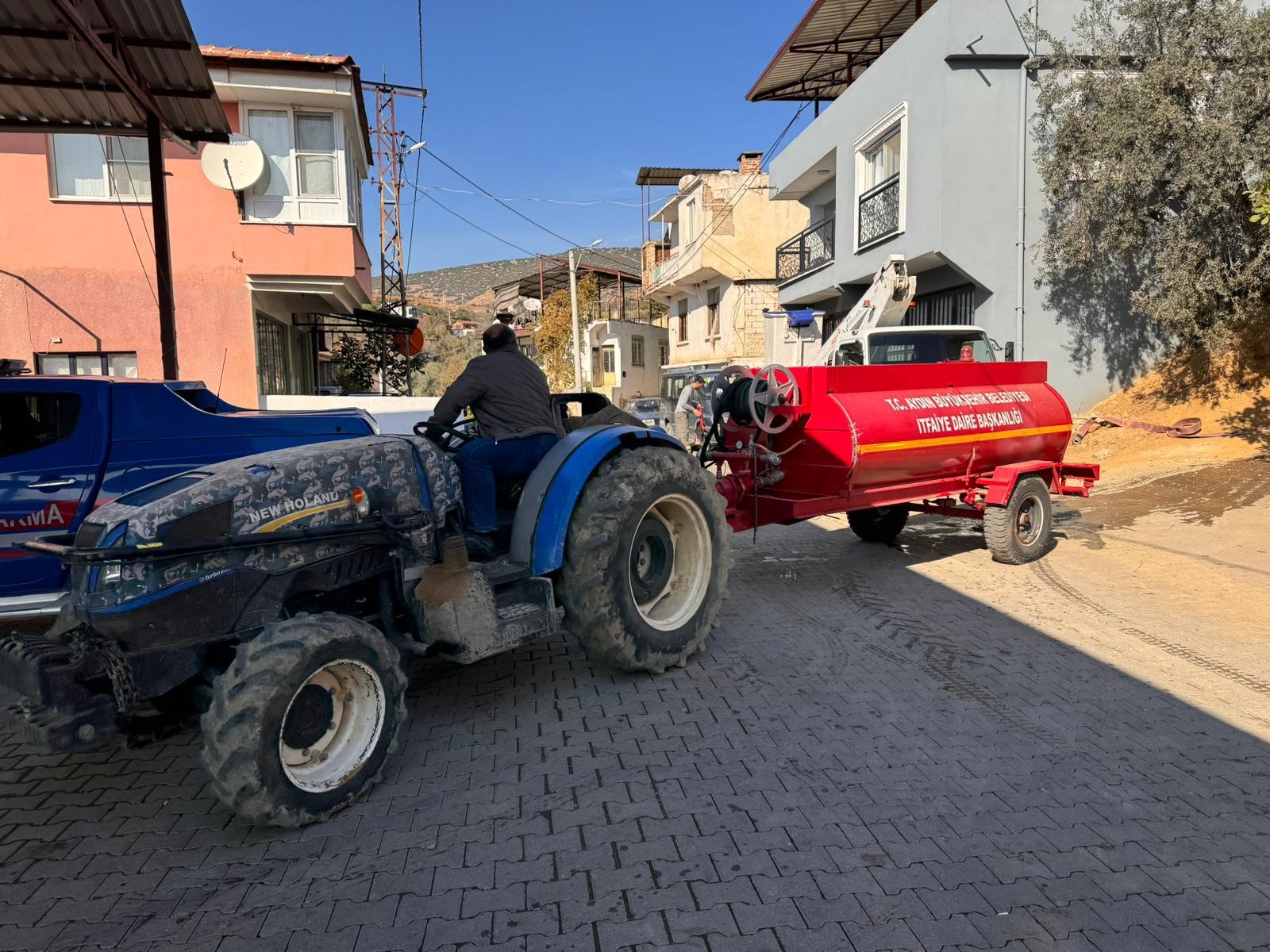 Aydın’da Yağmur Duası Sırasında Yangın Çıktı (5)