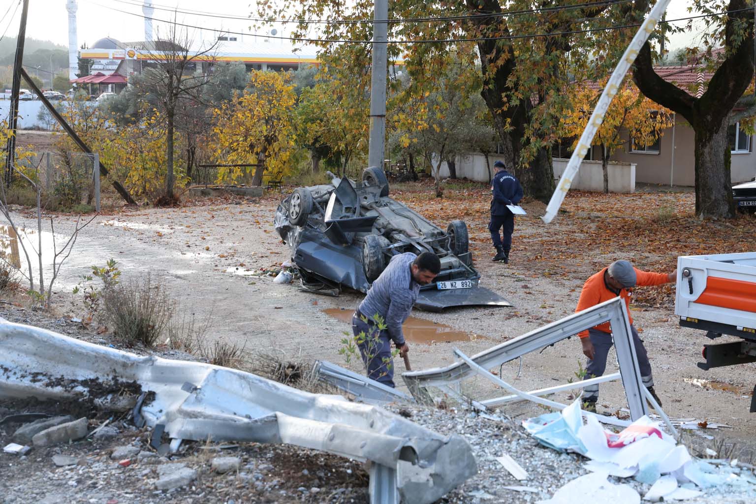 Şahin Marka Otomobil Hurdaya Döndü (4)