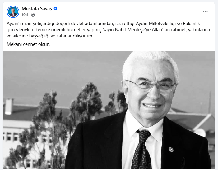 Ak Partili Savaş’tan Taziye Mesajı-1