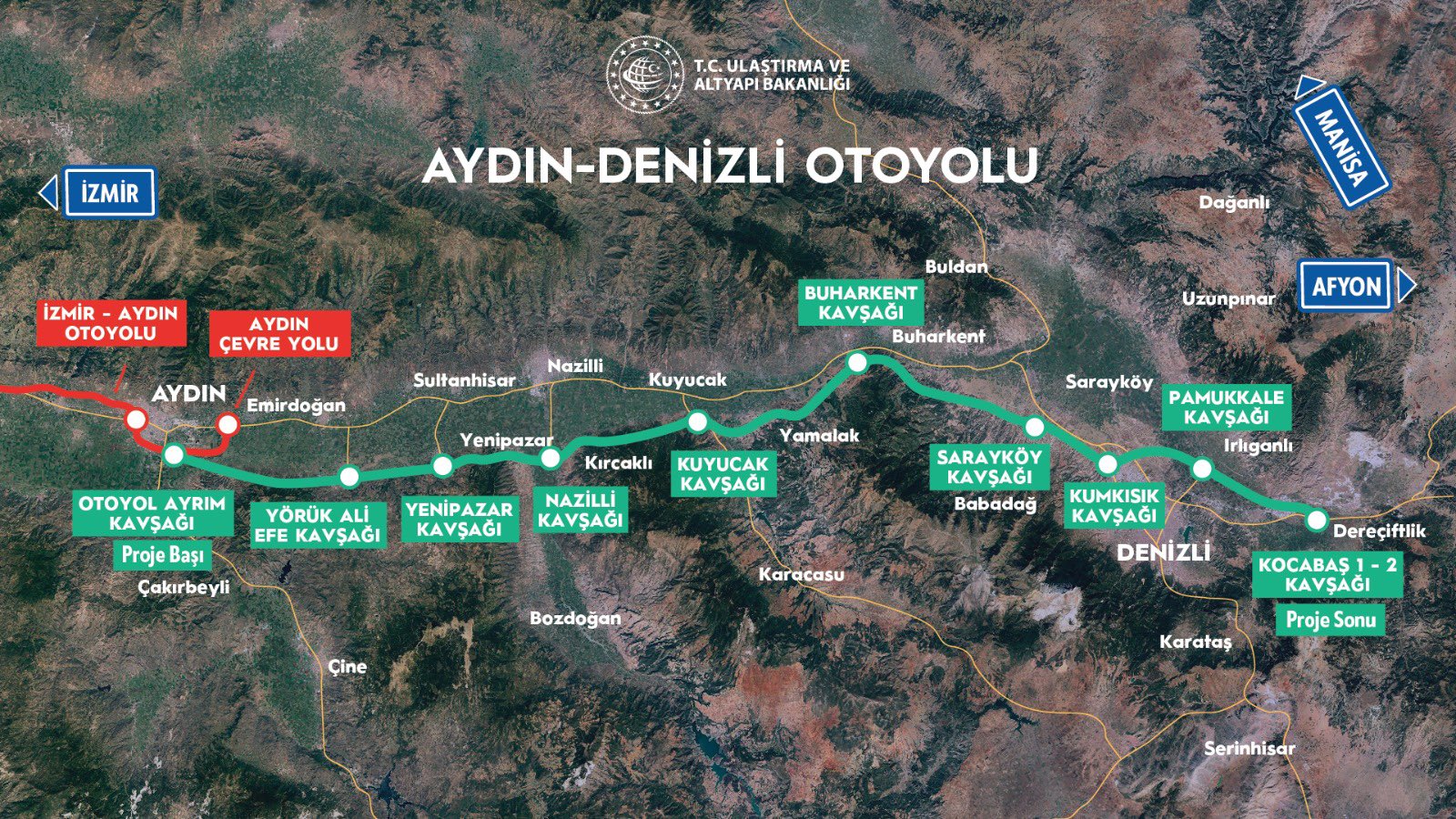 Aydın Denizli Otoyolu’nda Kontrollü Trafik Uygulaması (3)