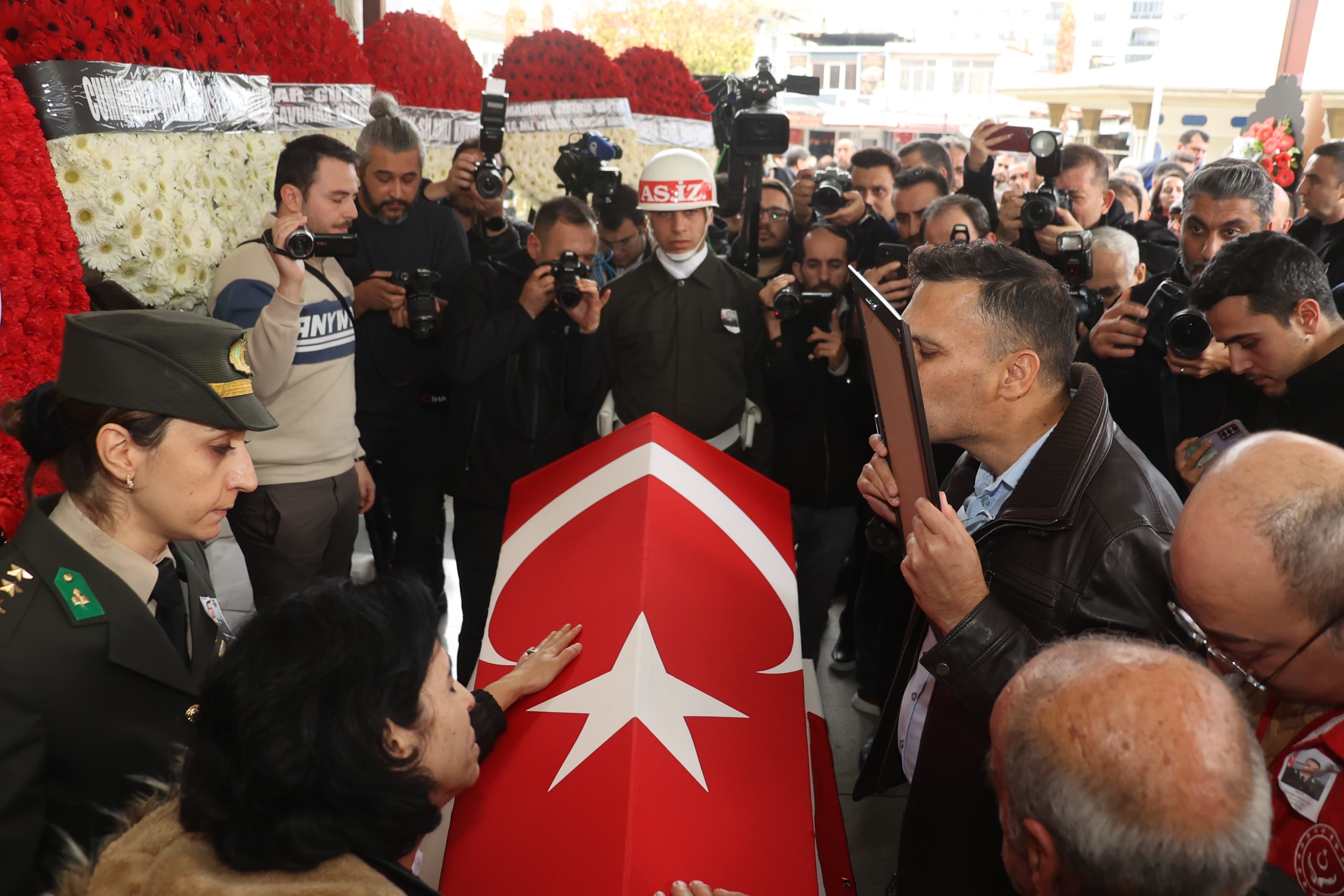 Aydın Şehidini Gözyaşlarıyla Uğurladı (6)