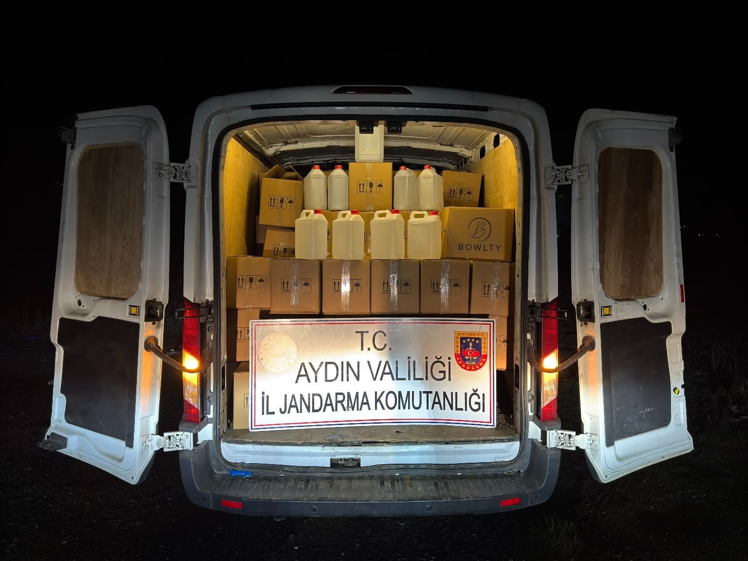 Aydın’da Ele Geçirildi.. Tam 1 Ton 600 Litre