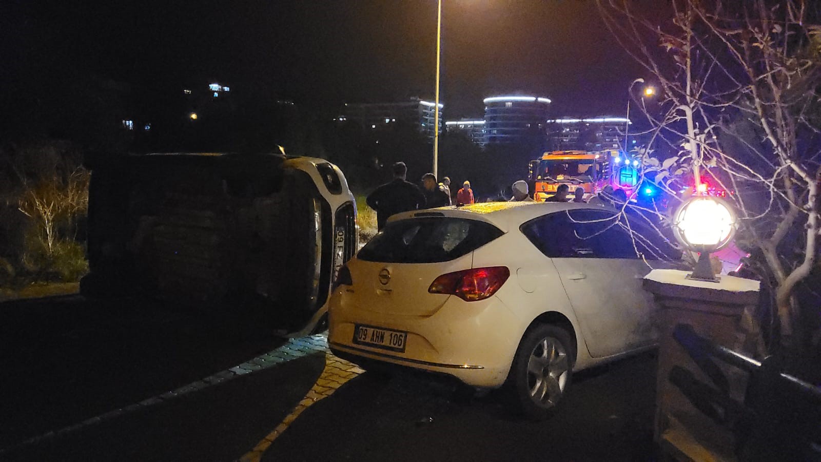 Aydın'da Park Etmek Istedi, Otomobili Devirdi (3)