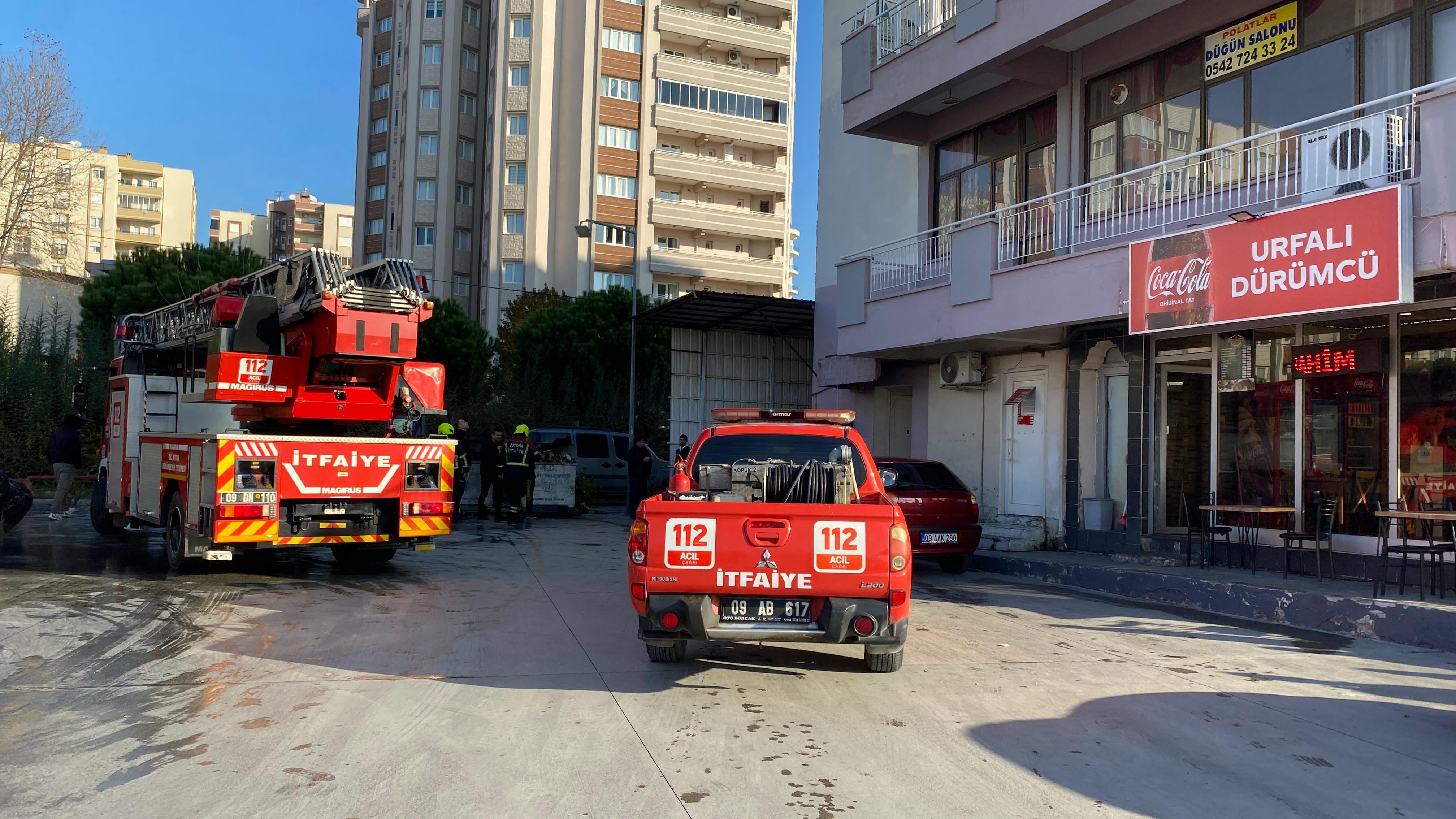 Aydın Efeler’de Akaryakıt Istasyonunda Panik Anları (2)