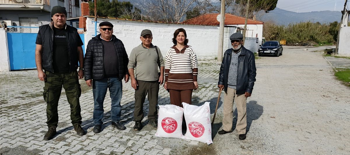 Aydın’da Baharın Müjdecisi Leylek Yuvasına Kondu (6)