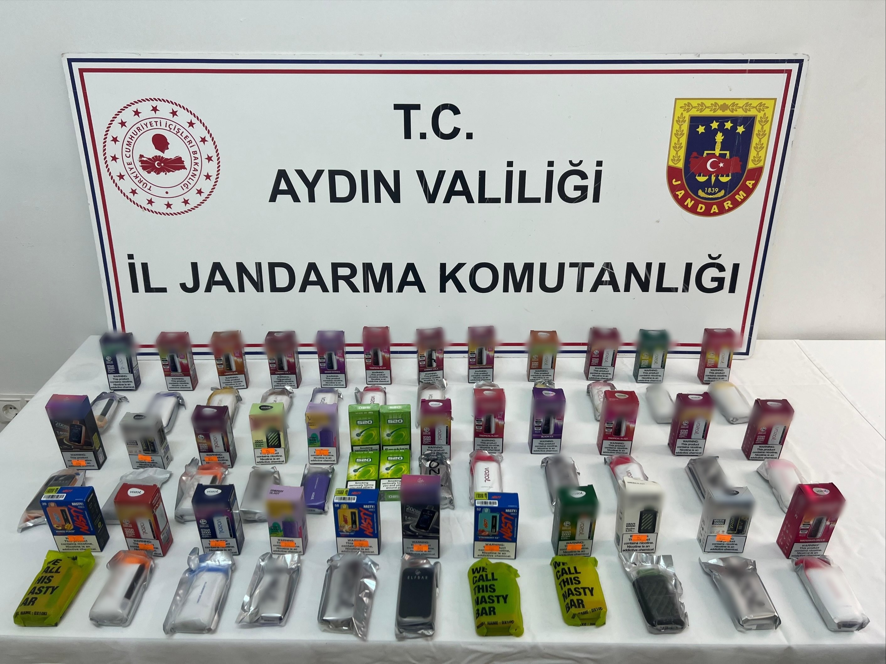 Aydın’da Elektronik Sigara Baskını-1