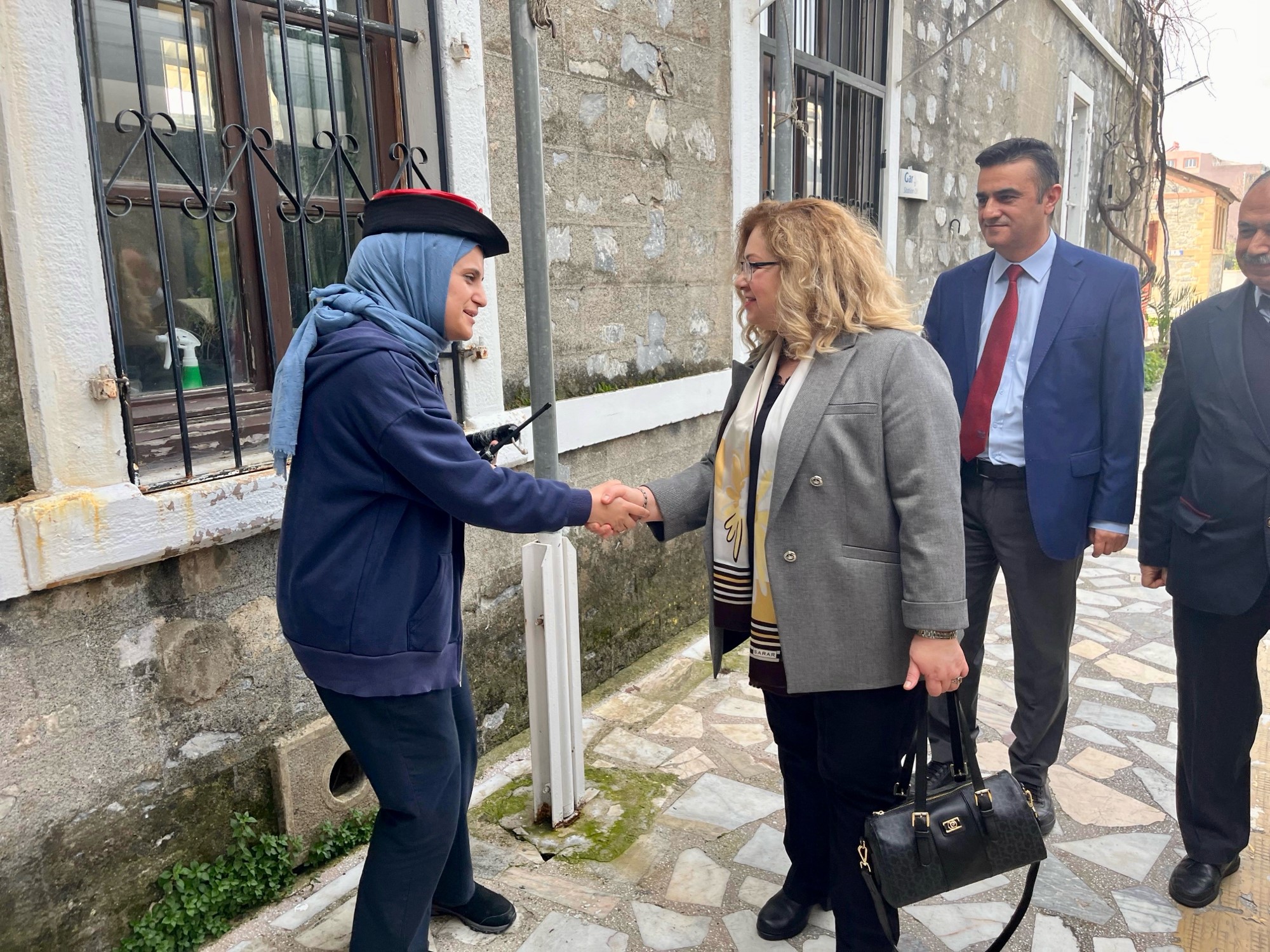 Aydın’da Kaymakam Sultan Doğru Trene Bindi, Demiryolunu Inceledi (3)