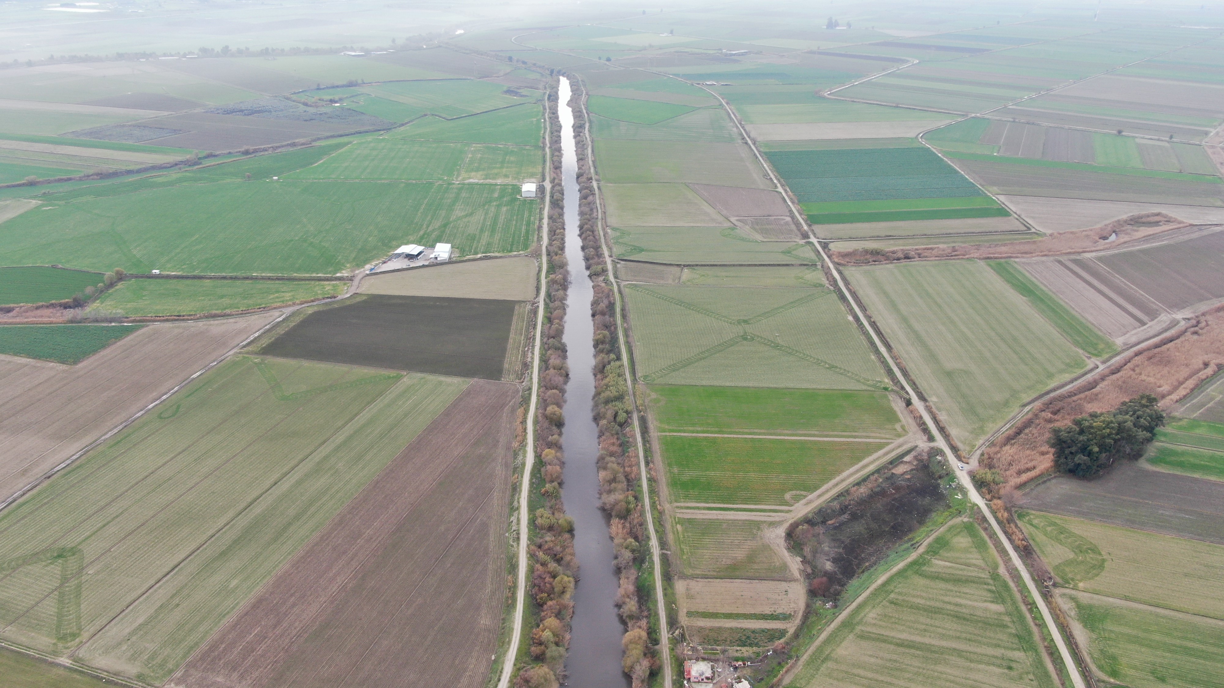 Aydın’da Menderes Nehri Yükseldi (5)