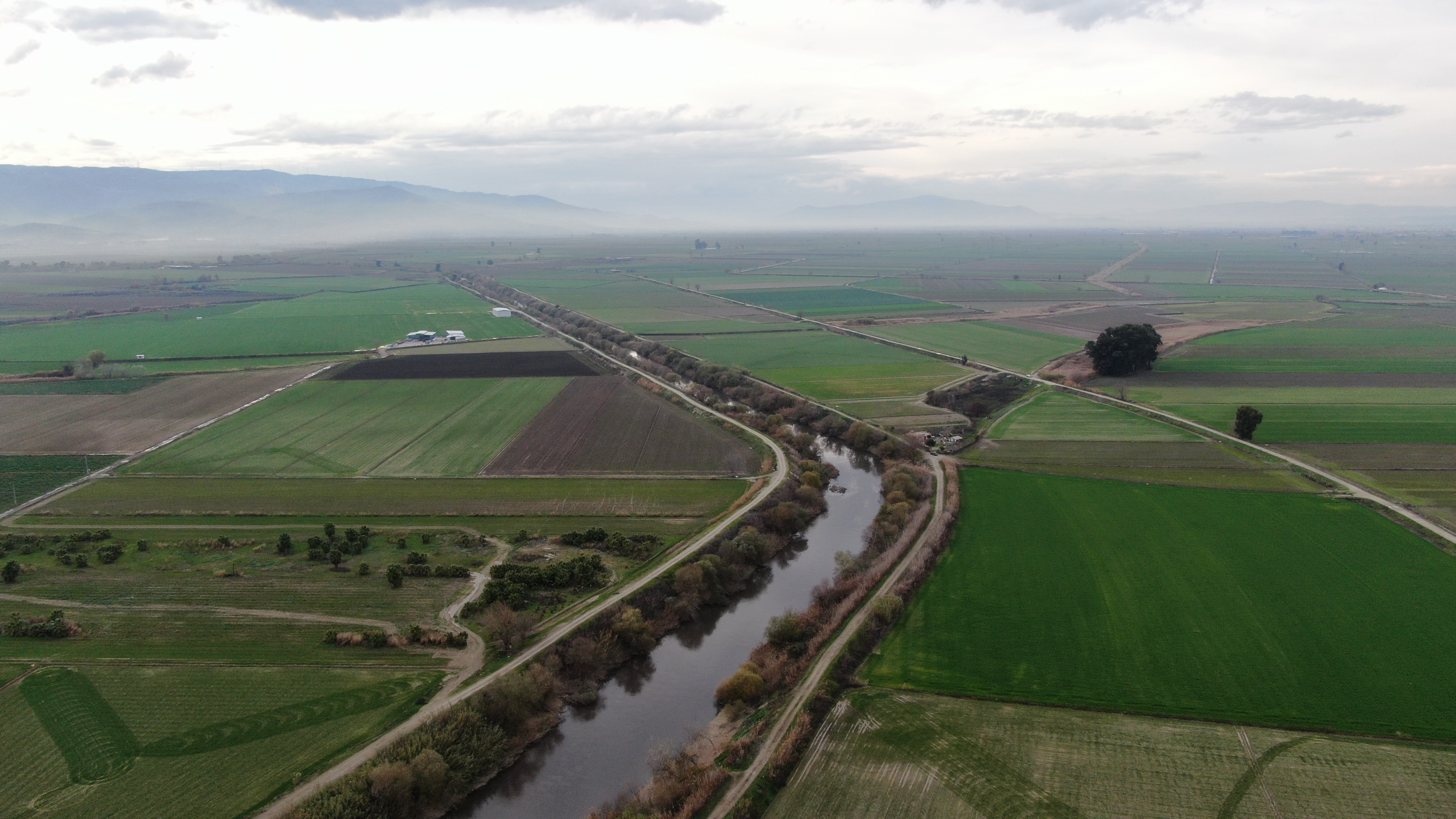 Aydın’da Menderes Nehri Yükseldi (6)