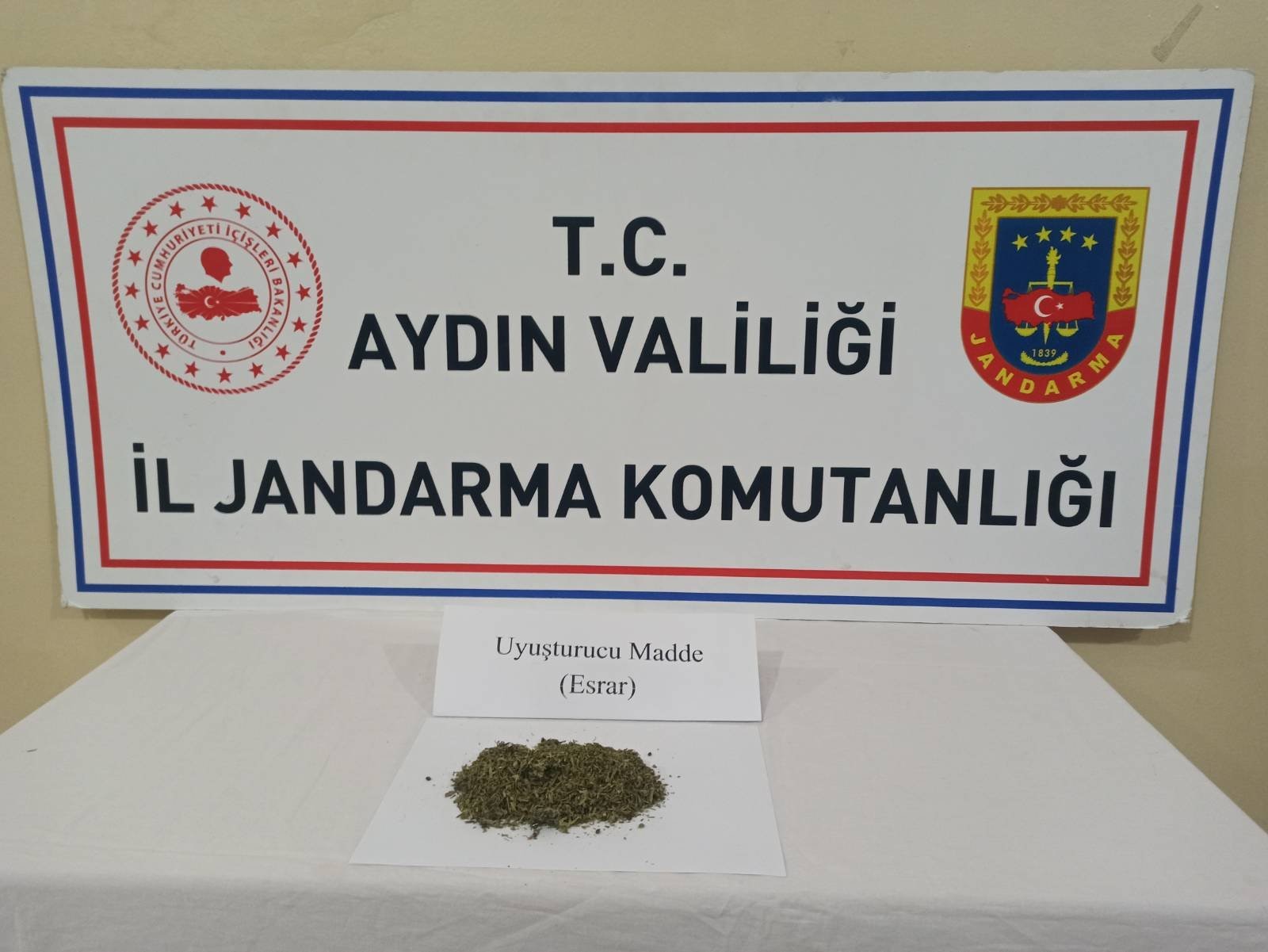 Aydın’da Uyuşturucu Yakalandı