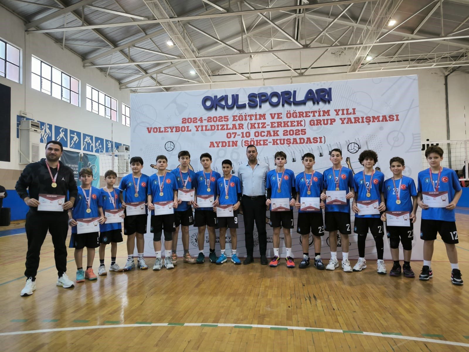 Okul Sporları Voleybolda Yarı Finalistler Belli Oldu (2)