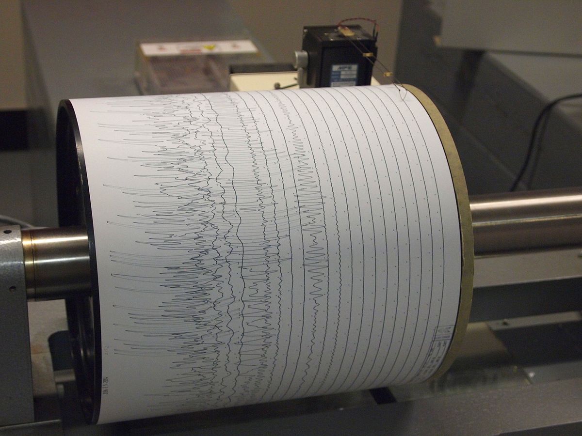 Seismogram At Weston Observatory-1