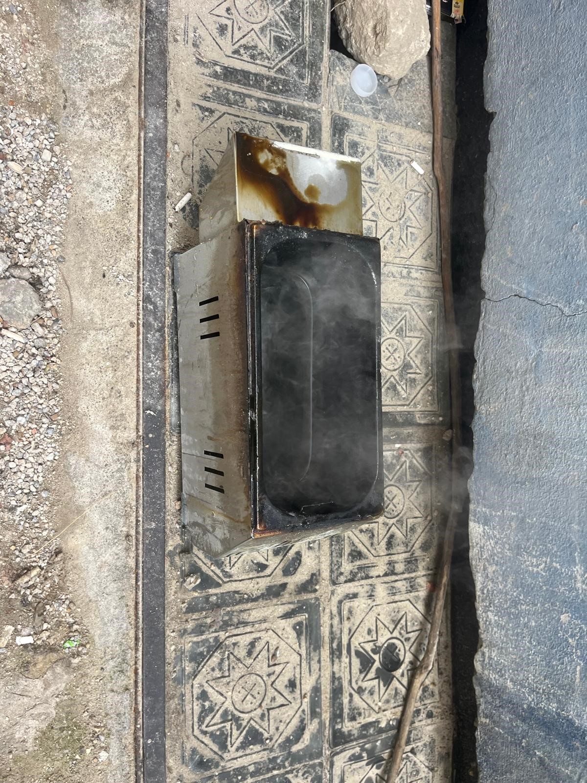 Tostçuda Çıkan Yangın Panik Yarattı (2)