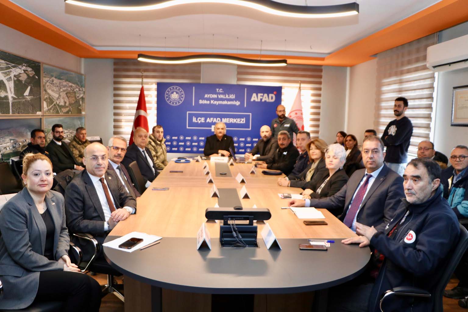 Aydın’da Afad Merkezi Toplantısı Gerçekleştirildi (2)