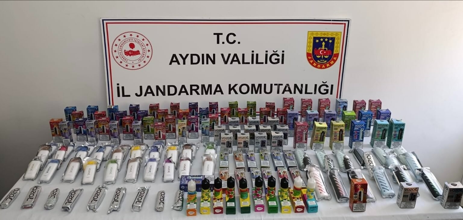 Aydın’da Elektronik Sigara Operasyonu