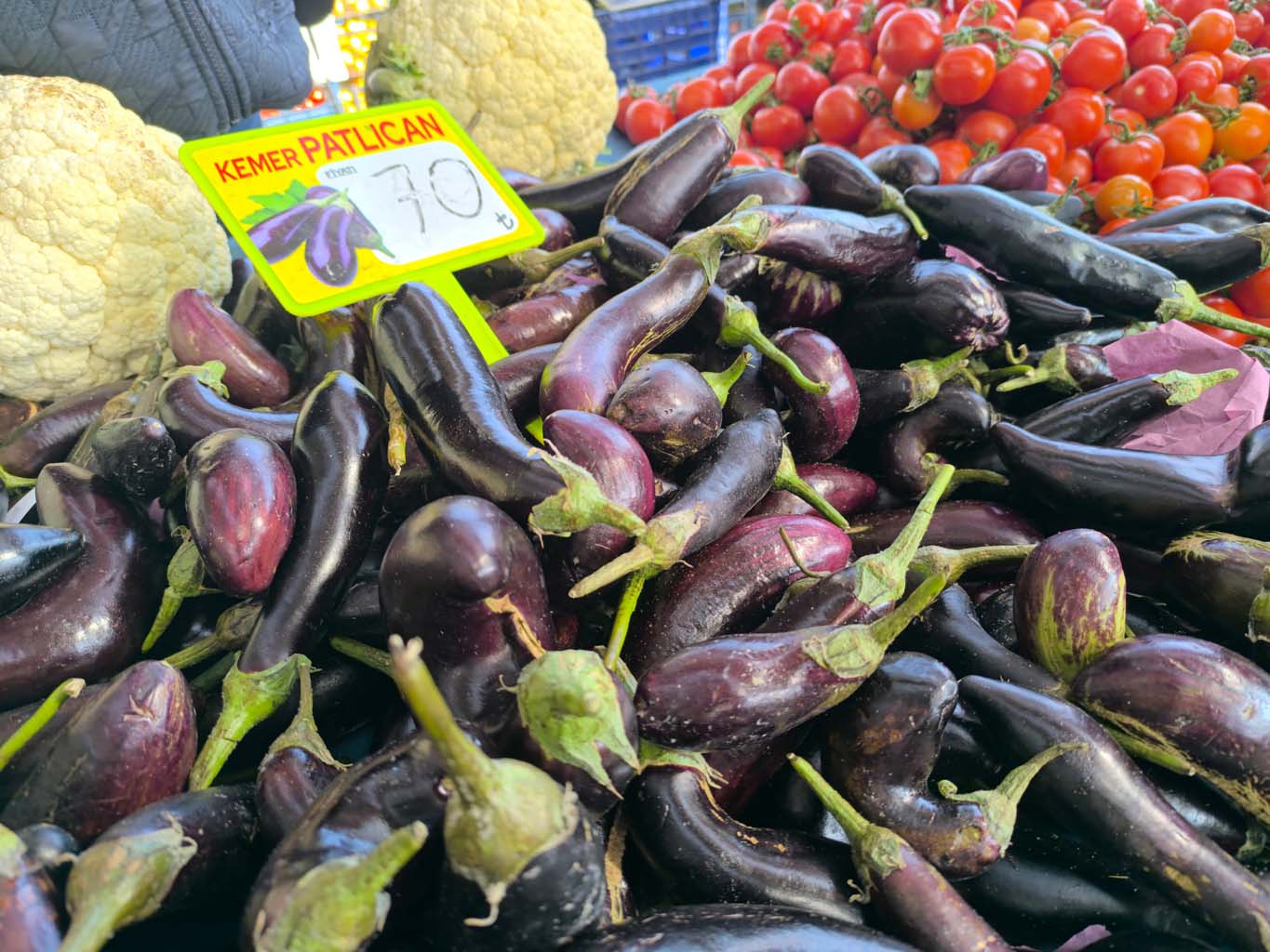 Pazarda Patlıcanın Yanına Yaklaşılmıyor (3)