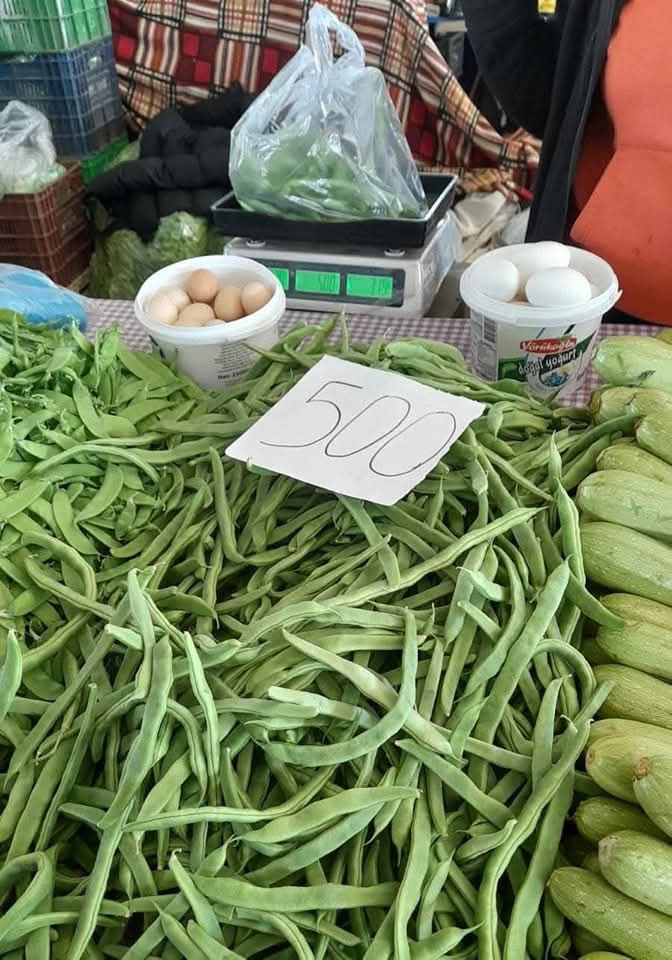 Pazarda Taze Fasulye 500 Tl! Vatandaşlar Şaşkına Döndü (3)