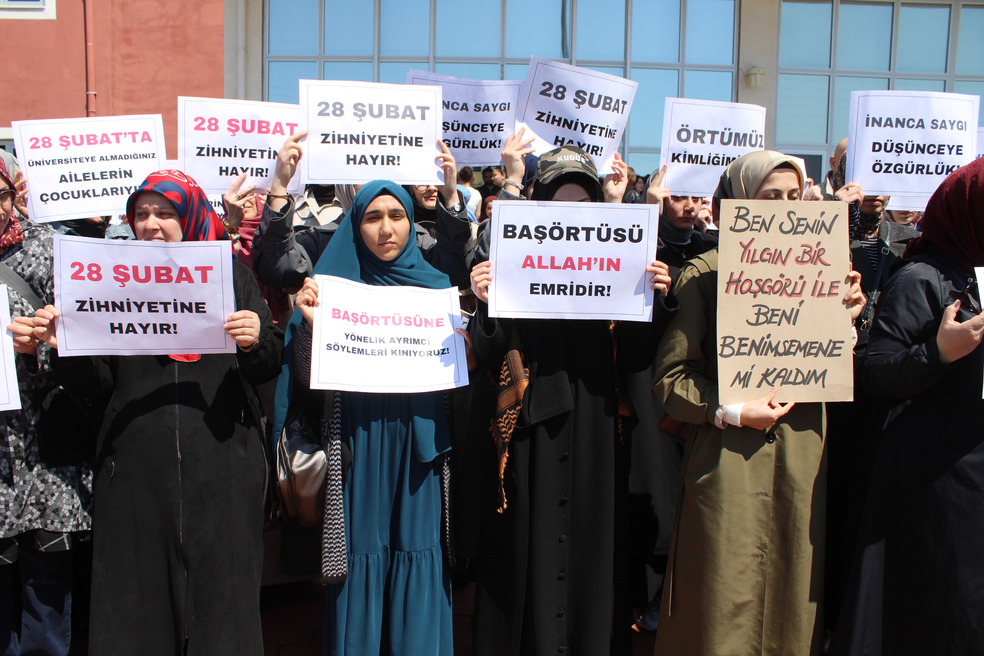 Aydın Adü’de Protestolar Başladı (6)