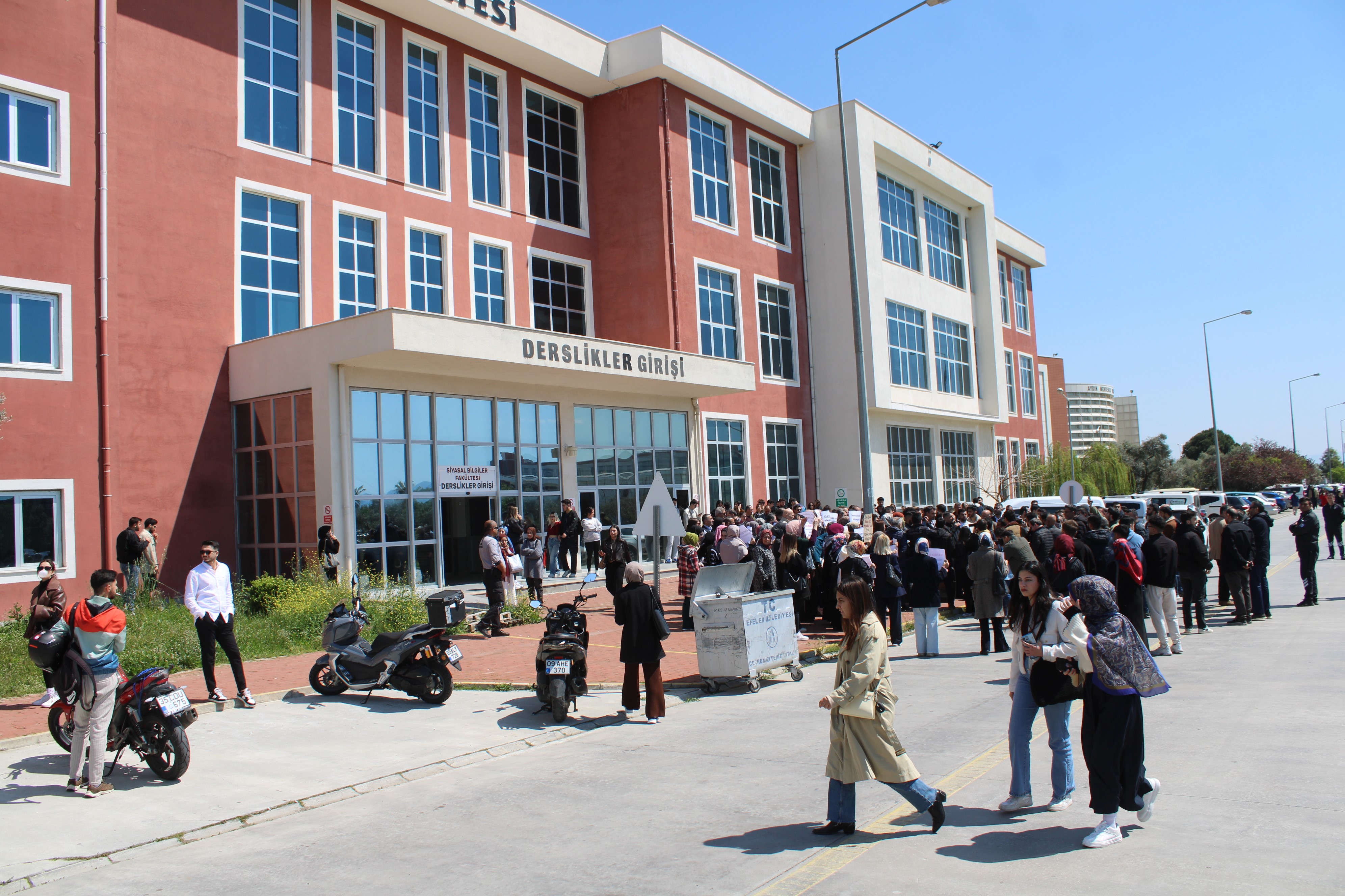 Aydın Adü’de Protestolar Başladı (7)