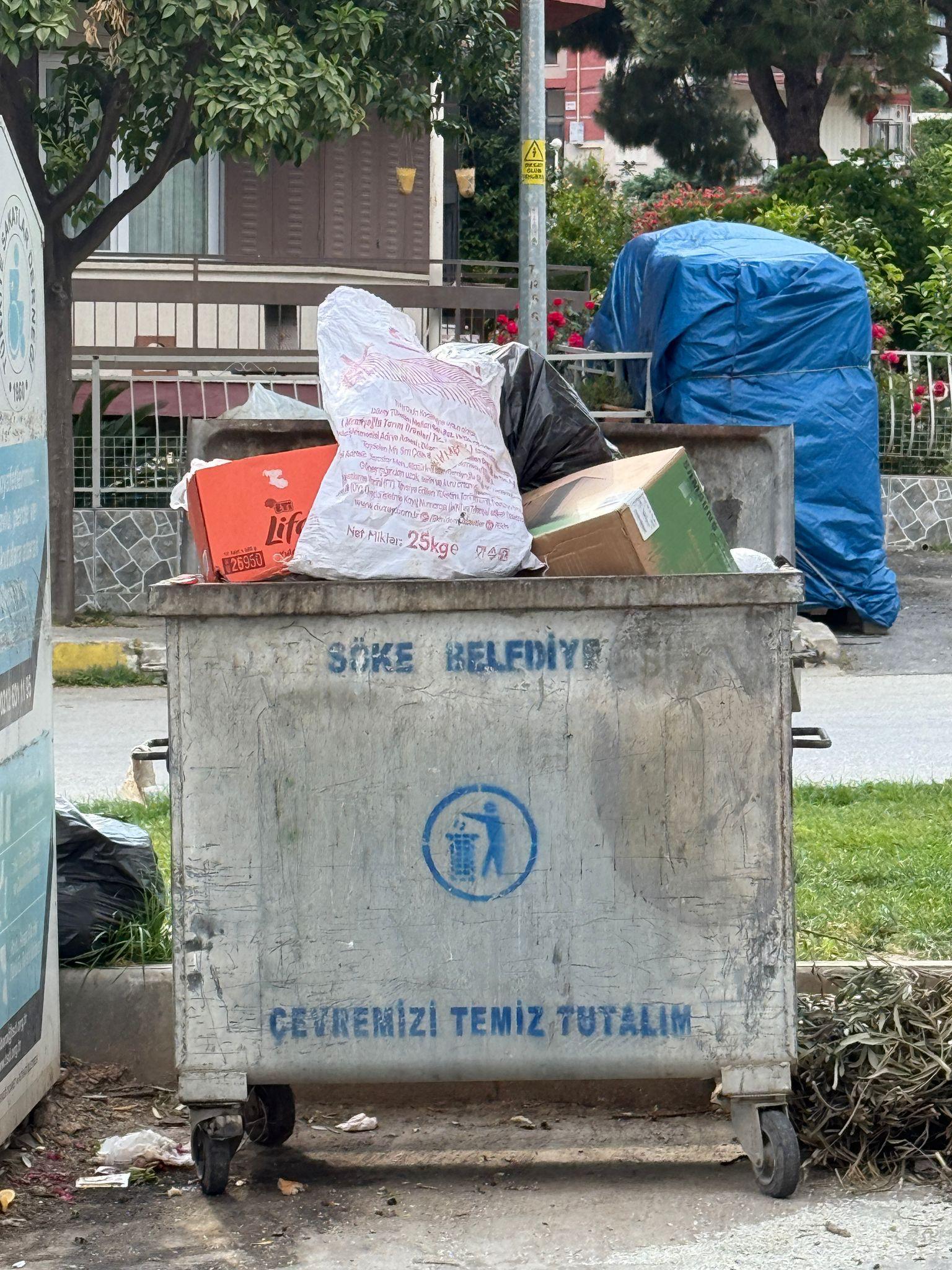 Aydın Söke’de Çöp Sorunu Büyüyor (6)